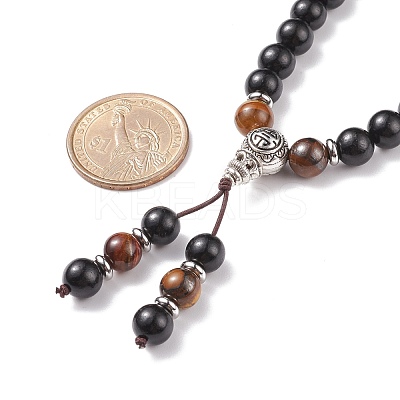 Mala Bead Bracelet BJEW-JB08211-1