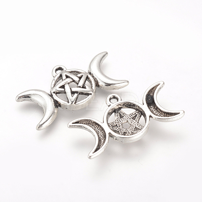 Tibetan Style Alloy Pendants LS-X-TIBE-Q070-51AS-NR-1