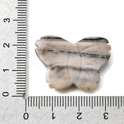 Natural Picasso Stone Carved Beads G-C054-01B-1