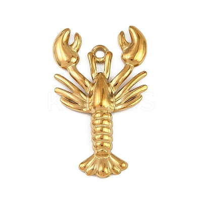 Marine Animal 304 Stainless Steel Pendants LS-STAS-K287-07A-G-1