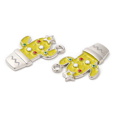 Alloy Enamel Pendants ENAM-K069-14P-1