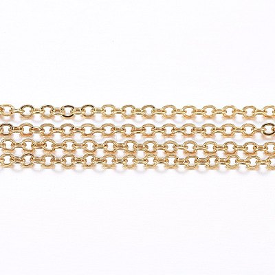 304 Stainless Steel Cable Chains CHS-H020-11G-100M-1