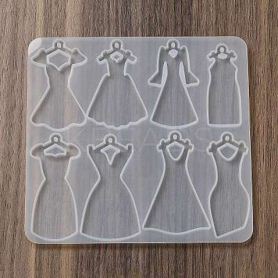 Dress Pendant DIY Silicone Molds SIMO-C012-01A-1
