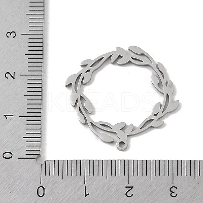 Non-Tarnish 304 Stainless Steel Pendants STAS-B062-07P-1