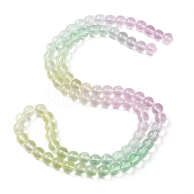 Baking Paint Transparent Glass Beads X1-DGLA-M001-10mm-01-1
