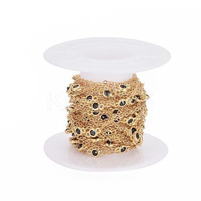 Brass Cable Chains CHC-G005-09G-1
