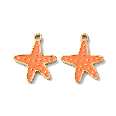 Ion Plating(IP) 304 Stainless Steel Pendants STAS-C083-08G-01-1