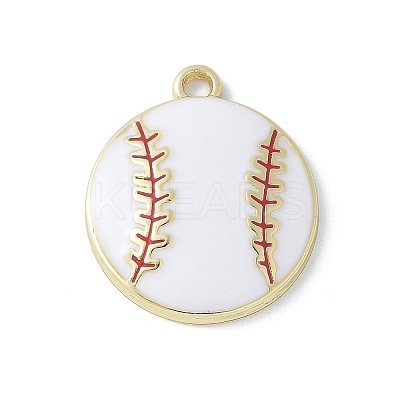 Alloy Enamel Pendants PALLOY-R153-02G-03-1