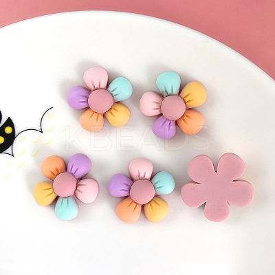 Opaque Resin Cabochons OHAR-PW0001-497A-1