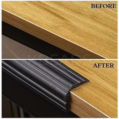 TPE Self-Adhesive Flexible Molding Trim FIND-WH20001-12B-1