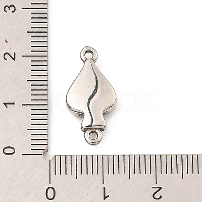 Tibetan Style 304 Stainless Steel Links Connector Charms STAS-K264-03AS-1