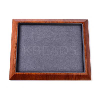 Rectangle Wood Pesentation Jewelry Bracelets Display Tray ODIS-P008-19B-01-1