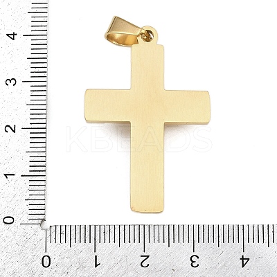 Jesus Theme 304 Stainless Steel Pendants STAS-D387-01C-G-1
