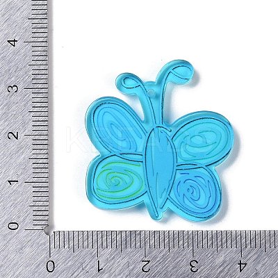 Acrylic Pendants OACR-R271-06C-1