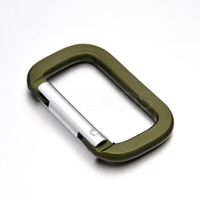 Square Aluminum Rock Climbing Carabiners X-KEYC-O009-05C-1