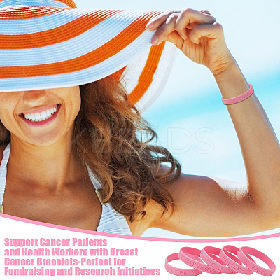 10 Sets Silicone Cord Bracelets BJEW-GO0001-29-1