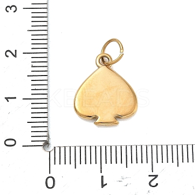304 Stainless Steel Enamel Pendants SA-CBA4D1F-04G-B-1