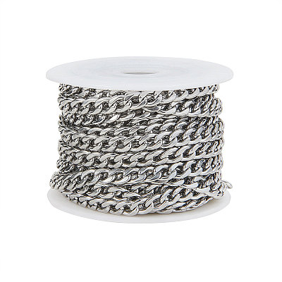 304 Stainless Steel Curb Chains CHS-CJ0001-14P-1