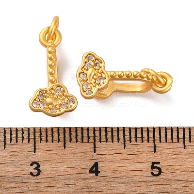 Brass Ice Pick Pinch Bails KK-S403-20MG-01-1