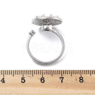 Rotatable Open Cuff Rings for Women LS-RJEW-S402-07P-1