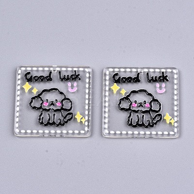Transparent Acrylic Pendants KY-T022-45-1