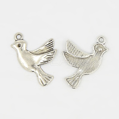 Tibetan Style Pendants TIBEP-EA11002YKG-AS-FF-1