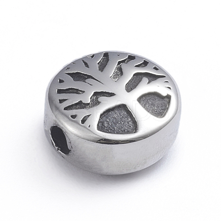 Retro 304 Stainless Steel Beads STAS-L243-047AS-1