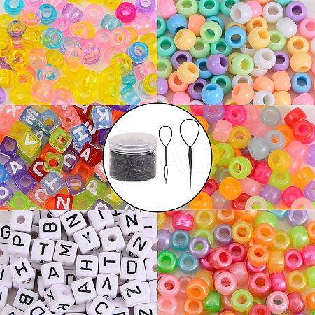 Plastic Hair Pin Bun Maker OHAR-SZ0001-05-1