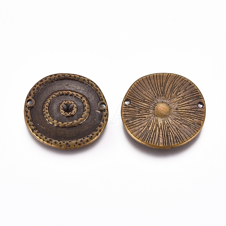 Tibetan Style Links/Connectors TIBEP-EA300YKG-AB-LF-1