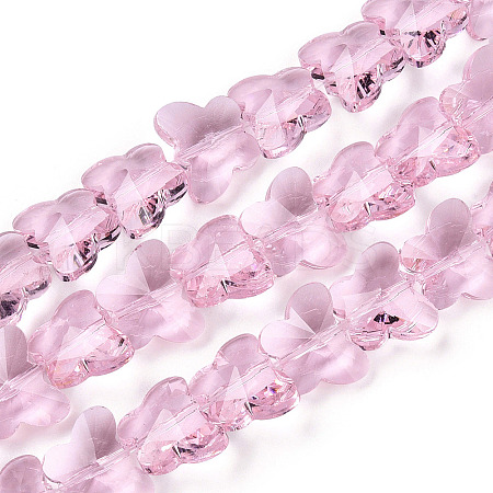 Transparent Glass Beads LS-GLAA-Q066-14mm-B17-1