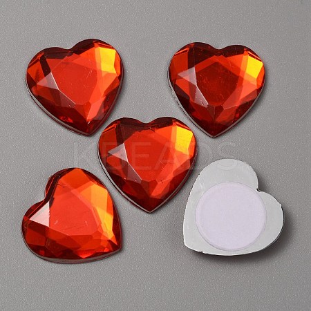 Self-Adhesive Acrylic Rhinestone Stickers DIY-WH0308-300D-1