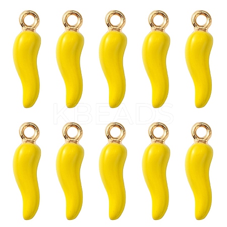 Alloy Enamel Pendants X1-ENAM-N054-70E-1