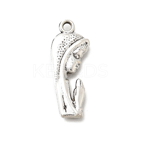 Tibetan Style Alloy Pendants PALLOY-D291-20AS-1