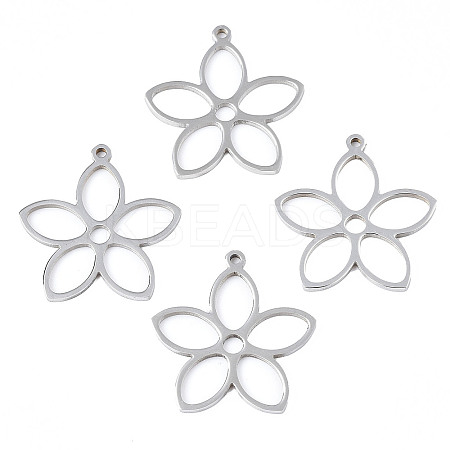 Non-Tarnish 201 Stainless Steel Pendants LS-STAS-N098-049P-1