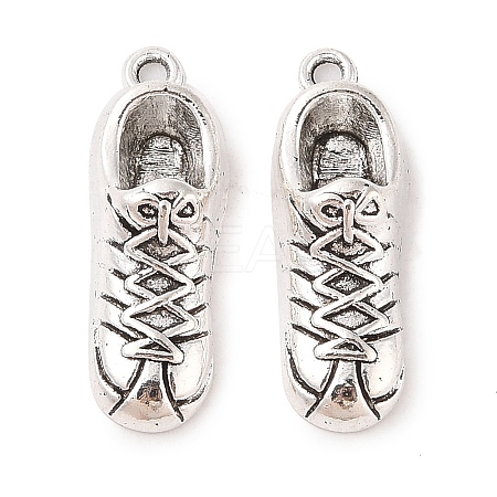 Tibetan Style Zinc Alloy Pendants X-TIBEP-R334-209AS-RS-1