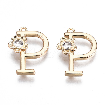 Brass Pendants KK-Q768-001G-P-1