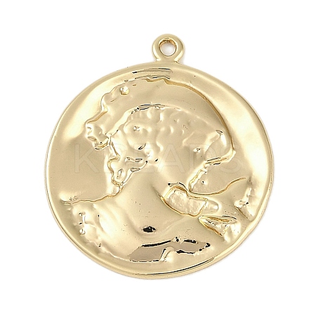 Brass Pendants KK-I719-26G-1