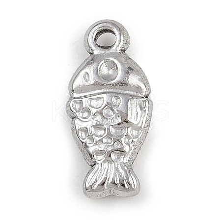 304 Stainless Steel Pendants STAS-K287-08C-P-1