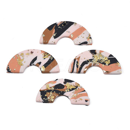 Handmade Polymer Clay Pendants CLAY-N010-028-A01-1