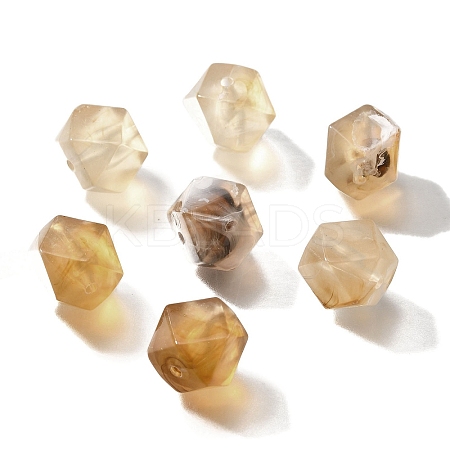Acrylic Beads OACR-A036-01J-1