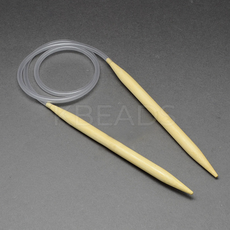 Rubber Wire Bamboo Circular Knitting Needles TOOL-R056-6.0mm-01-1