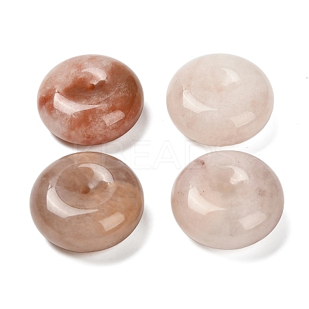 Natural Xinjiang Golden Silk Jade Pendants G-G290-02A-1