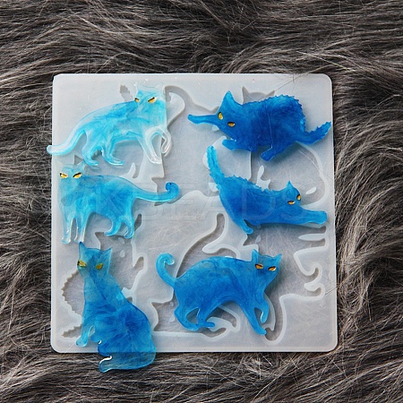 Cat Cabochon DIY Silicone Molds SIMO-R002-03-1