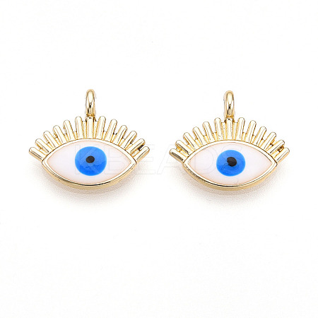 Alloy Enamel Pendants ENAM-T020-109A-1