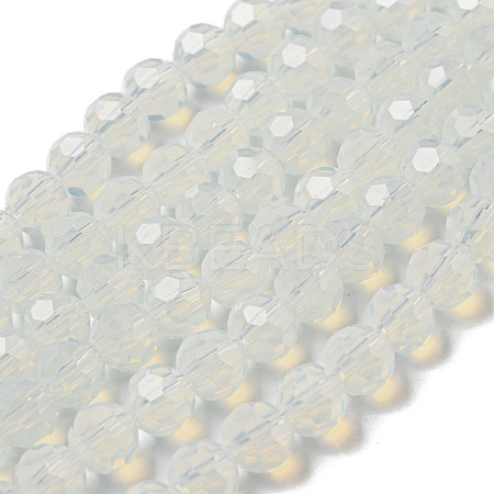 Imitation Jade Glass Beads Stands EGLA-A035-J6mm-D06-1