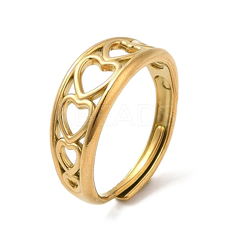 304 Stainless Steel Finger Rings LS-AJEW-Z009-01D-G-1