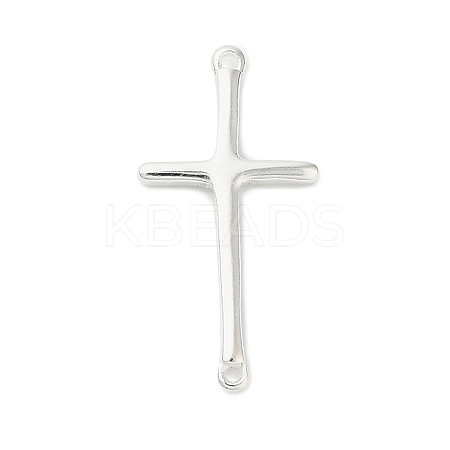 925 Sterling Silver Religion Connector Charms STER-NH0001-81S-1