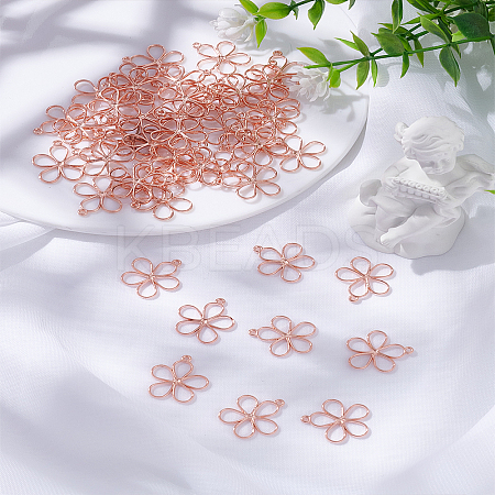 50Pcs Tibetan Style Alloy Pendants FIND-LP0004-67-1