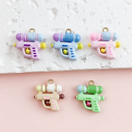 Alloy Enamel Pendants ENAM-A012-19G-1