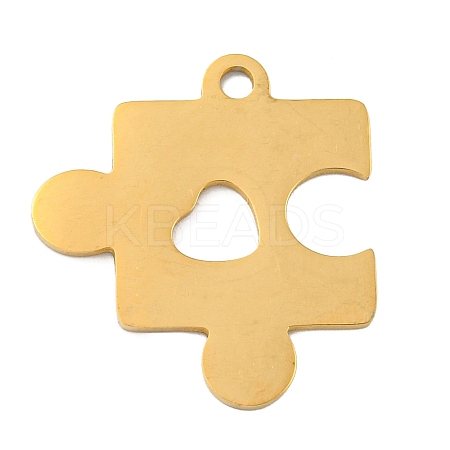 Ion Plating(IP) 304 Stainless Steel Pendants STAS-B056-19G-1